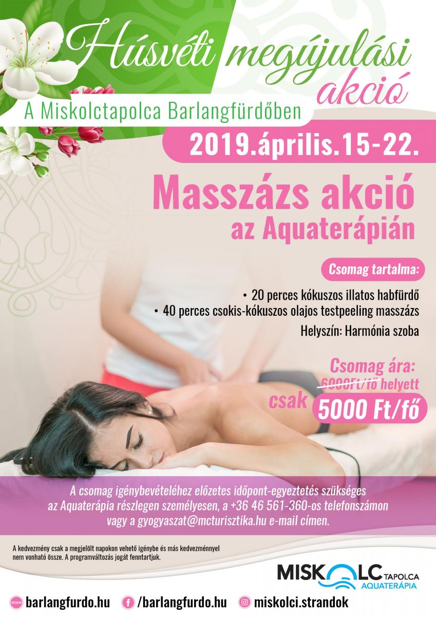 Húsvéti megújulási akció A Miskolctapolca Barlangfürdőben